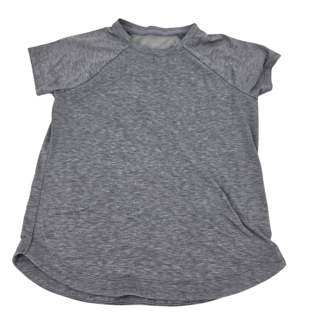 5 PC Lot Athleta Girl Gray, Cream, & Black Tops, Sweatshirts, & Pants Size L/12 - Picture 2 of 8